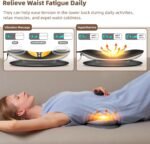Electric Lumbar Traction Device, Multifunctional Back Traction Device with Dynamic Airbag Traction, 20-Level Electrotherapy, 3-Level Vibration Massage and Thermal Therapy from 113 to 131℉ - Image 7