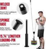 FitBeast Pulley System Gym, Cable Weight Pulley System for Gym LAT Pulldown, Biceps Curl Workout, Ideal Home Gym Equipment for Forearm, Shoulder, Strength Training - Image 4