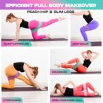 Aura Fabric Resistance Bands Set | 3 Levels of Resistance, Booty Bands for Working Out | Non-Slip Thick Exercise Band for Legs, HIPS & Butt | Perfect for Home, Gym & Travelling Workouts - Image 6