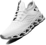 Chopben Men's Running Shoes Blade Non Slip Fashion Sneakers Breathable Mesh Soft Sole Casual Athletic Walking Shoes - Image 2