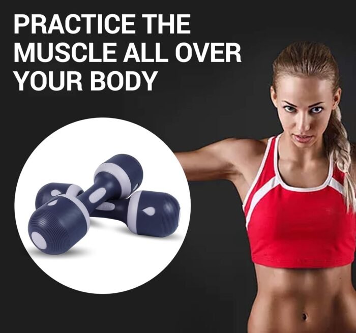 Nice C Adjustable Dumbbells Weights, Neoprene All-in-1 Options, Non-Slip, All-Purpose, Home, Gym, Office - Image 8