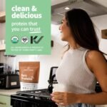 Sprout Living Epic Protein, Plant Based Protein & Superfoods Powder, Chocolate Maca Powder | 20 Grams Organic Protein Powder, Vegan, Non Dairy, Non-GMO, Gluten Free, Low Sugar (1 Pound, 12 Servings) - Image 3