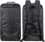 Gym Duffle Bag Backpack Waterproof Sports Duffel Bags Travel Weekender Bag for Men Women Overnight Bag with Shoes Compartment Black - Image 7