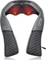 Medcursor Neck Massager, Portable Electric Shiatsu Back Massage Device with Heat, Deep Tissue 3D Kneading Pillow for Muscle Pain Relief (No Battery) - Image 2