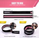 MANUEKLEAR Blood Flow Restriction Bands for Women Glutes Leg, Booty Bands for Women Butt Lift, BFR Occlusion Thigh Bands for Workout Squat Hip Building - Image 7