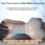 3 in 1 Electric Lumbar Support Pillow with Adjustable Height for Bed and Chair, Triple Fusion Back Massager, Back Massager with Heat,Back Support Pillow for Lower Back Pain Relief, Unisex - Image 4