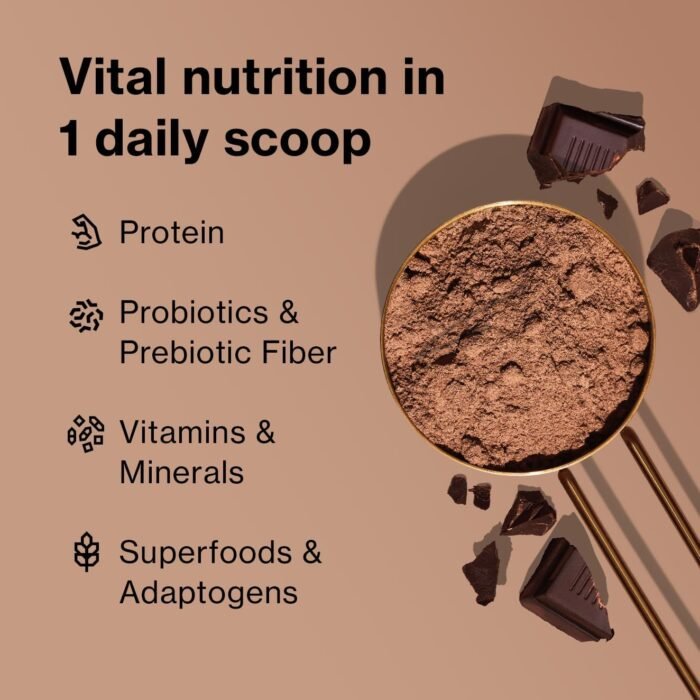 Shakeology Plant Based Protein Powder Blend – Gluten-Free Shake with Vitamins and Minerals – Helps Support Weight Loss, Lean Muscle, Gut Health – Vanilla, 30 Servings - Image 4