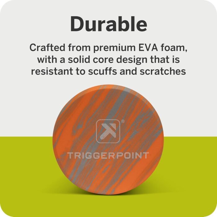 TriggerPoint Foundation Roller - Premium EVA Foam Muscle Recovery and Flexibility Roller, Soft Compression for Injury Prevention, Travel-Friendly, Ideal for Athletes - Image 6