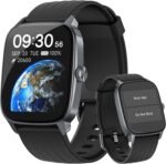 EURANS Smart Watch No App/Phone Required, Waterproof Fitness Tracker, 1.85" Retina Display Activity Tracker with Step Counter for Walking, Sleep Tracking, Pedometer, Calories Tracker for Women Men - Image 2