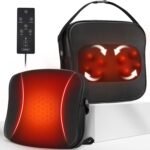 Back Massager with Heat, FSA HSA Eligible, Shiatsu Neck Massagers Deep Tissue Kneading Massage Pillow for Lower Back Leg Shoulder, Lumbar Support Pillow for Office Chair, Gifts for Mom Dad Women Men - Image 2