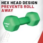 Lifeline Fitness Neoprene Dumbbell Weights - Premium Quality Equipment for Home Gym - Multiple Weight Options - Image 5