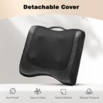 Back Massager with Heat, Percussion & Shiatsu 2-in-1 Massager for Lower Back Pain Relief, 3D Deep Tissue Kneading Massage Pillow for Back, Waist, Leg, Foot Relax, Gifts for Women Men - Image 9