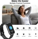 Fitness Tracker, Health Smart Watches for Women Men with 24/7 Heart Rate/Blood Pressure/Blood Oxygen Monitor, Sleep Tracker, Calories & Pedometer, IP68 Waterproof Activity Trackers for Android&iPhone - Image 5