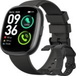 Smart Watches for Men Women Fitness: Fitness Tracker with Blutooth Call 24/7 Heart Rate SpO2 Sleep Monitor 5ATM Waterproof 120+ Sport Mode Activity Trackers Compatible iPhone Android Phones (3 Bands) - Image 2