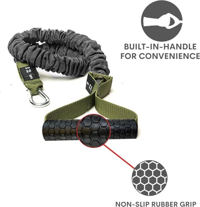Resistance Cords - Cross Anchored Shoulder Exercise Bands - Ideal for Dynamic Warmups and Physical Rehab - One Pair of Cords - 4KOR Fitness - Image 5