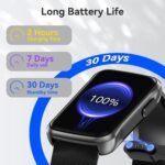 OUKITEL Smart Watch for Men Women with 24 Sport Modes, Fitness Tracker 1.47" Smartwatch with Heart Rate/SpO2/Sleep Monitor, Step Counter Activity Pedometer with IP68 Waterproof for iOS Android - Image 8