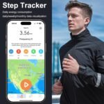 Smart Ring for Fitness & Health Tracking,Heart Rate/Blood Oxygen Monitor,5ATM Waterproof,Sleep Analysis, Pedometer-No APP Subscription Compatible with iOS&Android (Rose Gold, 12) - Image 4