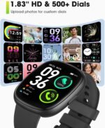 Smart Watches for Men Women Fitness: Fitness Tracker with Blutooth Call 24/7 Heart Rate SpO2 Sleep Monitor 5ATM Waterproof 120+ Sport Mode Activity Trackers Compatible iPhone Android Phones (3 Bands) - Image 8