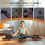 FEIERDUN 2025 Updated Leg Stretcher, Leg Stretcher Machine for Flexibility and Relieving Hip Tightness, Heavy Duty Split Machine Stretcher for Home Gym Split Machine Training Fitness - Image 3
