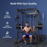 Sportsroyals Power Cage,1600lbs Multi-Function Power Rack with Adjustable Cable Crossover System and More Training Attachment, Weight Cage for Home Gym - Image 4