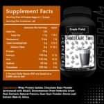 Chocolate Protein Powder - 25g Whey Protein Isolate, Gluten-Free & Soy-Free, Sugar-Free, 30 Servings - Natural Whey Protein Powder for Workout Fitness & Nutrition Shakes - 2.36 lb - Image 4