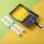 Bates- Paint Roller Kit, 9 pcs, 6-Inch Foam Paint Roller Tray, Paint Roller Set, Paint Kit for House Painting, Paint Rollers, High Density Foam Roller Paint, Small Paint Roller Kit, 6 Inch Foam Roller - Image 7