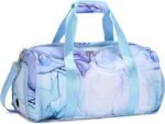 Sports Duffel for Girls Dance Bag Girls Duffle Weekender Bags Teen Gym Travel Ballet Bag with Shoe Compartments - Image 2
