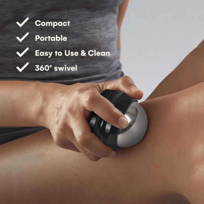 PURAVA Premium 3-in-1 Massage Roller Ball Set – Deep Tissue Muscle Relief, Handheld Easy-Glide Design for Full Body, Neck, Back, Leg Pain Relief, Stress Reduction, Relaxation Aid - Image 8