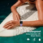 Smart Watch, Fitness Tracker with Heart Rate Monitor, Blood Oxygen, Sleep Tracking, 1.5 Inch Touchscreen Smartwatch for Android iOS Swimming Waterproof Pedometer Step Calories Tracker for Women Men - Image 4