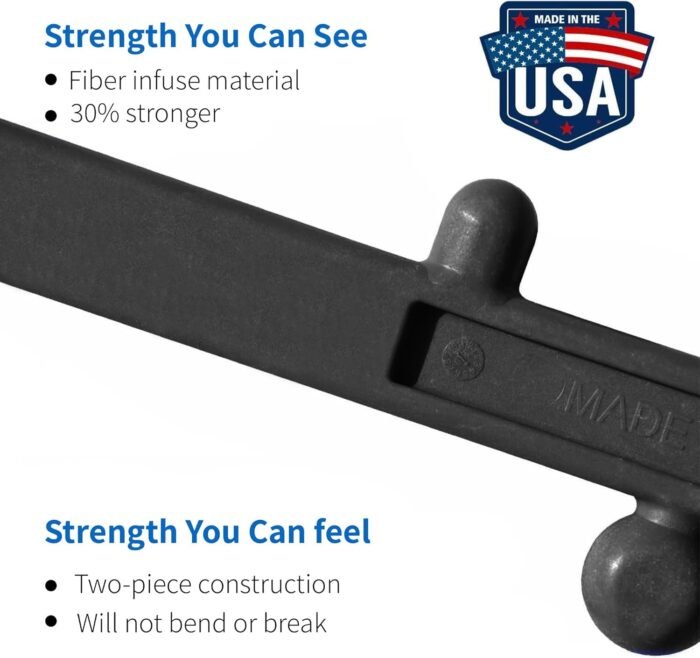 Body Back Buddy Classic USA Made Handheld Massage Cane - Full Body Trigger Point Tool for Deep Tissue Pain Relief - Dual Hooks for Back, Shoulder, Neck - (2.0 Black) - Image 7