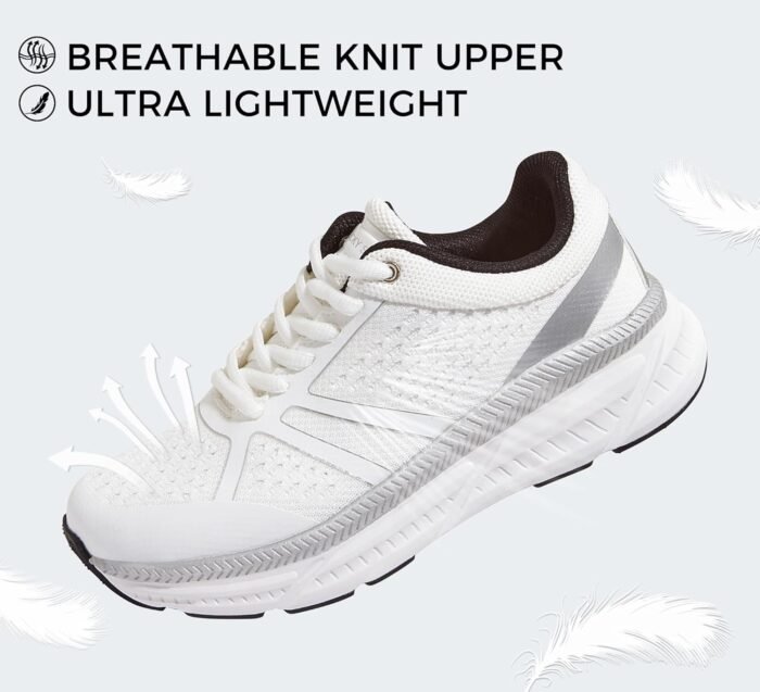 LUCKY STEP Women Walking Running Shoes Comfortable Hiking Shoes Breathable Non Slip Chunky Tennis Cross Training Workout Athletic Gym Sneakers - Image 4