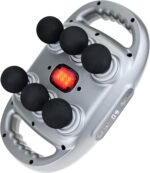6-Head Massage Gun, Professional Handheld Massager with Adjustable 9 Modes & Intensities, for Back/Legs/Waist/HIPS Full Body Muscle Relaxation Pain Relief - Image 2