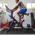 Exercise Bike Treadmill Mat 63x30,Compatible with Peloton, 1/4" Thick Indoor Bike Trainer Mat for Hardwood Floors, for Spin Stationary Bike, Equipment Stability Mat for Workout, Noise Shock Absorption - Image 10
