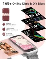 Slim Fitness Tracker, Smart Watches for Men/Women with Heart Rate/Blood Oxygen/Sleep Monitor, IP68 Waterproof Activity Trackers and Smart Watch for Phones with Step Tracker, Pedometer for Women Men - Image 8