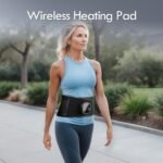 Comfytemp Cordless Portable Heating Pad for Back Pain Relief, Lower Back Massager with Heat Wireless, FSA HSA Eligible Rechargeable Heating Pad APP Control, 9 Heat 5 Vibration, Birthday Gifts for Mom - Image 6