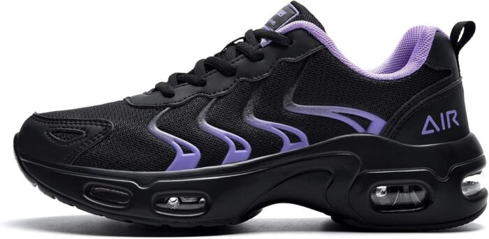 JARLIF Women's Lightweight Athletic Running Shoes Breathable Sport Athletic Fitness Gym Jogging Sneakers (Size5.5-11) - Image 2