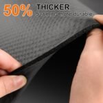 Bike Mat,Treadmill Mat,For Walking Pad,Elliptical,Exercise Bikes, Stationary Cycles,Spin Bike,Under Exercise Bike Trainer Pad for Indoor Stationary Gym Fitness Equipment Hardwood Floor Protector - Image 6
