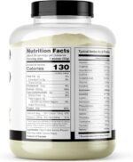 It's Just! - 100% Pea Protein, Vegan Plant Based, Grown in Canada, Premium Quality, Smooth Texture, Gluten Free, Keto Friendly (5 Pound, Unflavored) - Image 4