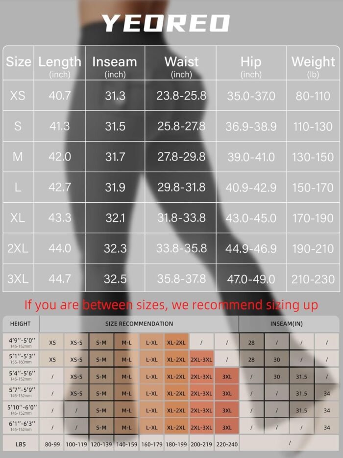 YEOREO CoreFlex Flare Leggings with Pockets for Women Scrunch Workout Leggings Butt Lifting Gym Yoga Pants - Image 7