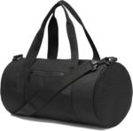 Small Gym Bag Duffel Bag for Women Men Fitness Sports Bag Workout Adjustable Detachable Shoulder Strap Lightweight Carry on Travel Duffle Bag (Black, 15" / Mini / 12L) - Image 2