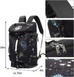 Kalesi Cool Gym Duffle Bag Backpack 4-Way Waterproof with Shoes Compartment for travel Sport Hiking laptop Lightweight - Image 3