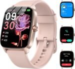 Smart Watch for Men Women with Bluetooth Call & AI Voice, 1.85" HD Fitness Tracker with Heart Rate SpO2 Sleep Monitor, 100+ Sports Modes, Mini Games, IP68 Waterproof Smartwatch for Android iOS Phones - Image 2
