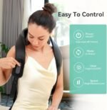 Snailax Cordless Neck Shoulder Massager with Soothing Heat, Fsa Hsa Eligible, Upgarded 4D Deep Tissue Kneading, Shiatsu Back Massager Pillow for Neck, Traps, Back, Gifts for Men Women Mom Dad - Image 7