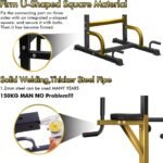 BangTong&Li Power Tower, Pull Up Bar Dip Station/Stand for Home Gym Strength Training Workout Equipment - Image 5
