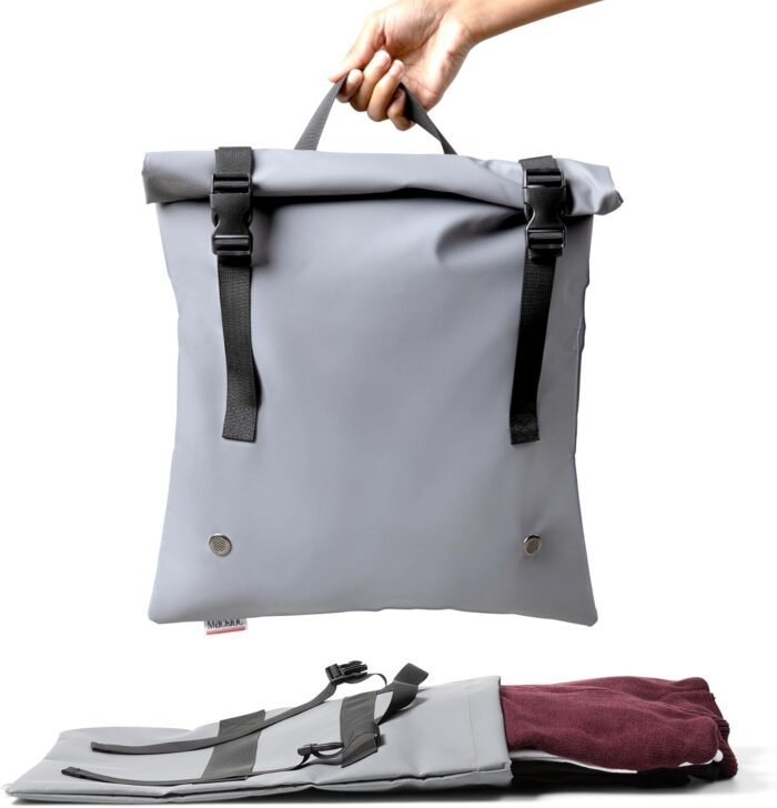 Versatile Water-resistant Shoe & Gym Bag – Travel-Ready, Washable TPU Storage with Vent, Fits up to Men’s 13 - Image 3