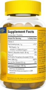 Nature Made Collagen Gummies with Vitamin C, Zinc and Biotin, Hydrolyzed Collagen Peptides Supplement for Healthy Skin Support, 60 Gummies, 60 Day Supply - Image 9