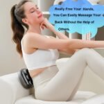 6-Head Massage Gun, Professional Handheld Massager with Adjustable 9 Modes & Intensities, for Back/Legs/Waist/HIPS Full Body Muscle Relaxation Pain Relief - Image 5