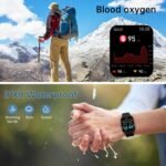 Smart Watch for Men Women Fitness: Make Answer Call Digital Mens watches Waterproof Running Pedometer Smartwatch for Android Phone iPhone Samsung Compatible Sleep SpO2 Heart Rate Monitor Step Tracker - Image 8