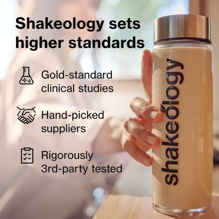 Shakeology Plant Based Protein Powder Blend – Gluten-Free Shake with Vitamins and Minerals – Helps Support Weight Loss, Lean Muscle, Gut Health – Vanilla, 30 Servings - Image 6