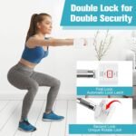 22LBS Adjustable Dumbbells Set, Adjustable Weight Dumbbells with 4 Levels 4.4lb, 6.6lb, 8.8lb, 11lb, Hand Weights Sets for Women/Men Home Gym Full Body Workout - Image 4